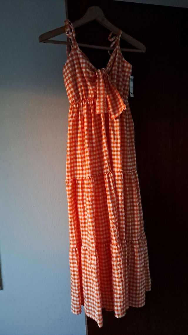 Vestido cuadros vichy