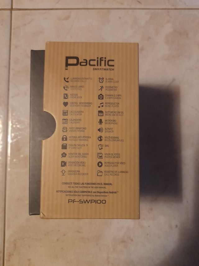 Reloj inteligente pacific