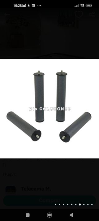 Somier de láminas de madera