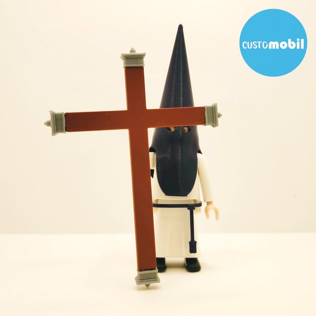 Cruz de guía con cantoneras