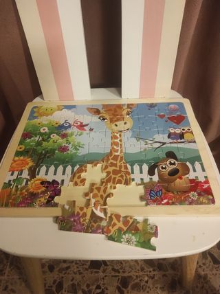 Pack ábaco y puzzles de madera