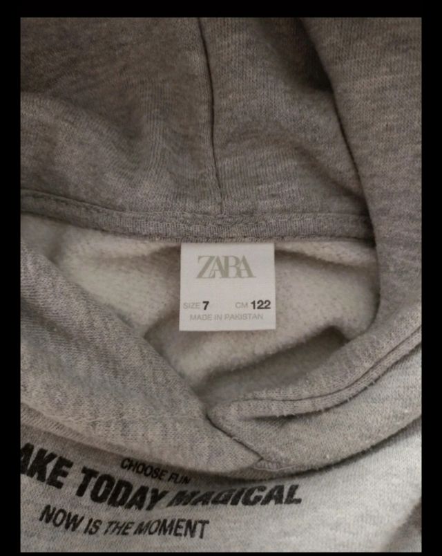 Sudadera Zara niño Talla 7 años