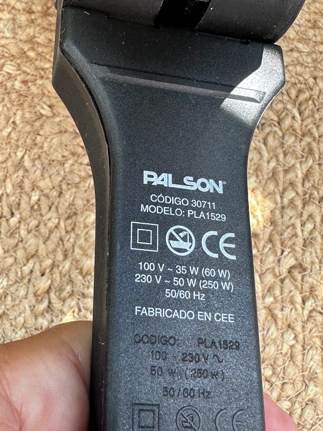 PLANCHA PELO PALSON PLA 1529