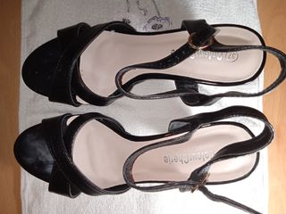 Tacones plataforma: negros