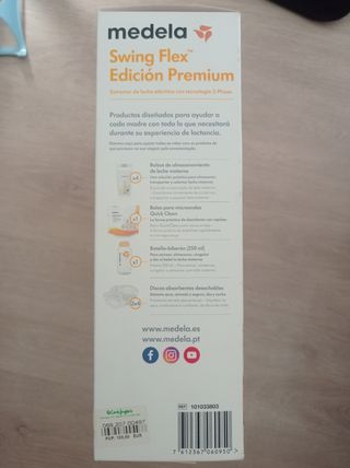 Sacaleches Medela. Swing Flex