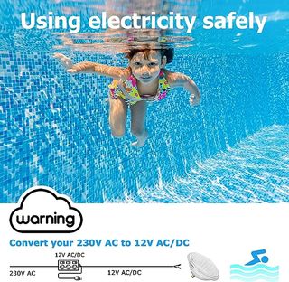 AHJ Luces para Piscina,48w Luce LED Piscina