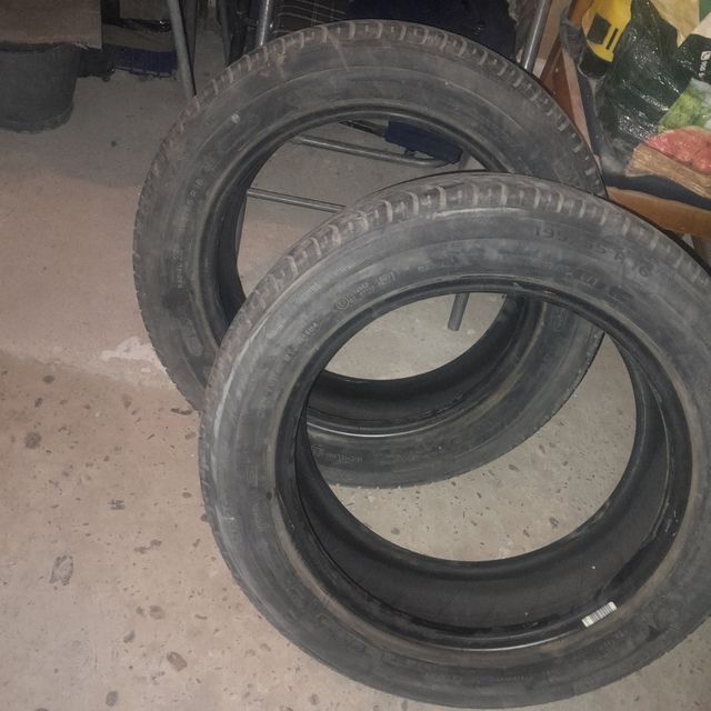 vendo 2  cubiertas en buen estado 195 55 16
