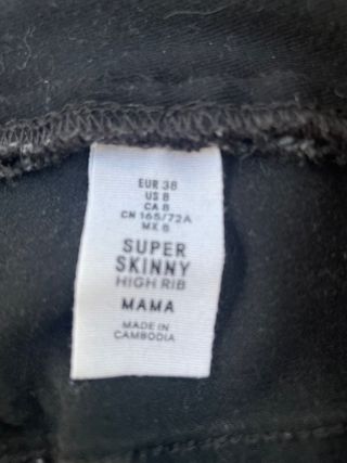 Pantalón premamá negro