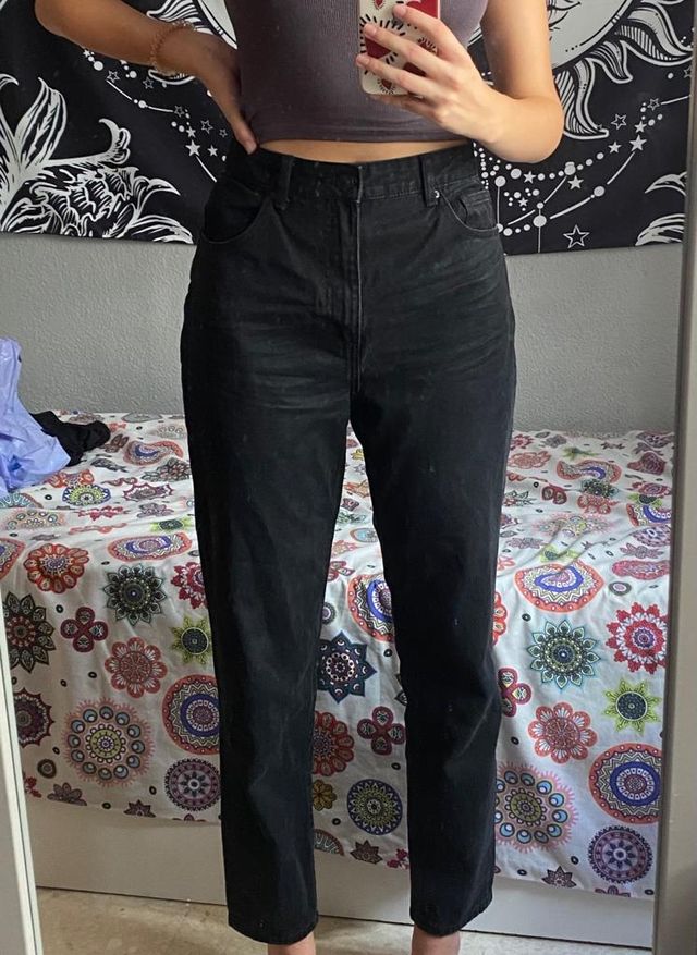 PANTALON VAQUERO NEGRO
