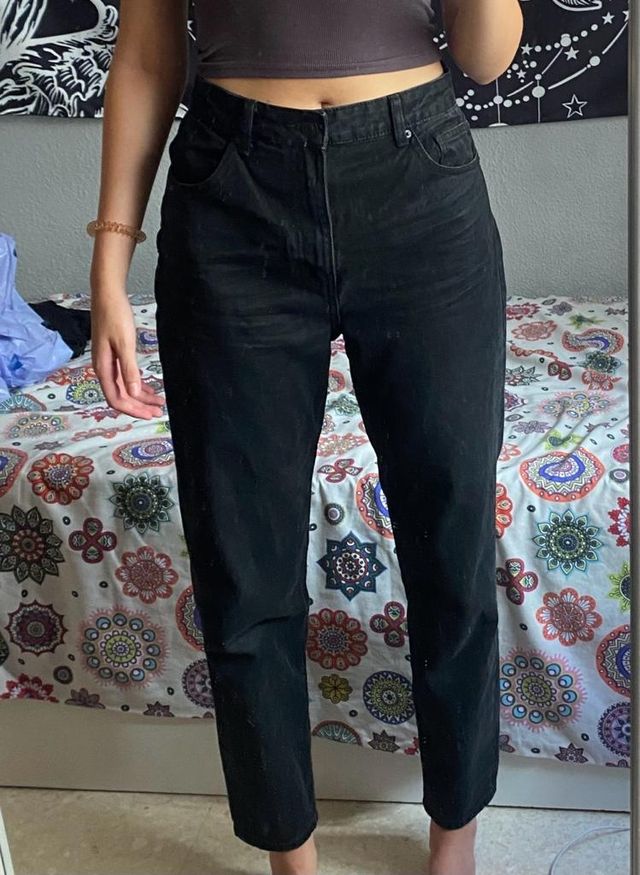 PANTALON VAQUERO NEGRO