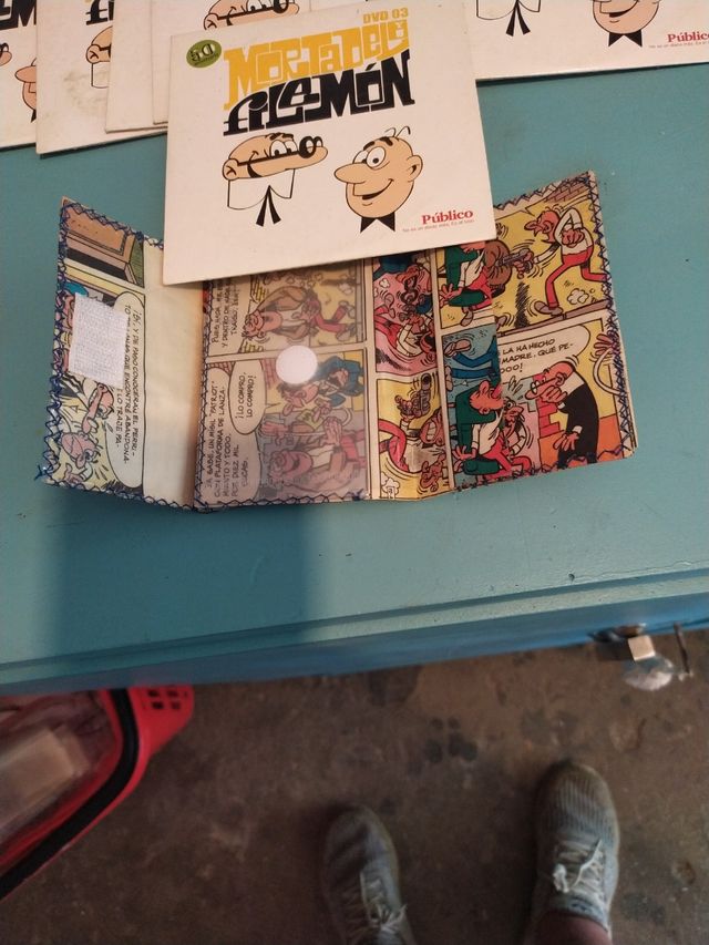 cartera Mortadelo y filemon