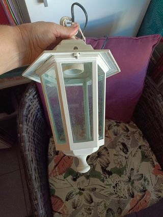 farol de techo rústico