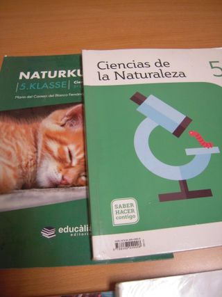 Libros de 5º Primaria / Colegio S. Claudio , León