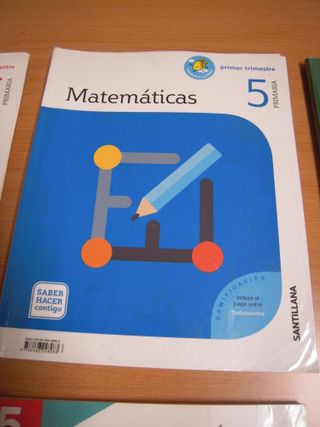 Libros de 5º Primaria / Colegio S. Claudio , León