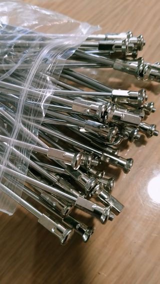 Radios rueda inoxidable para llanta rueda moto