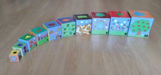 Cubos aplicables Djeco