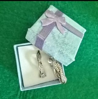 OFERTA Anillo sin fin con circonitas plata 925