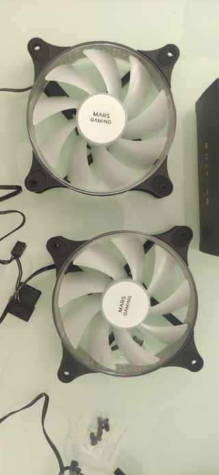 Ventiladores 120 mm duo led Mars Gaming