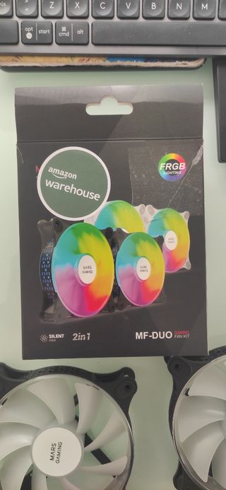 Ventiladores 120 mm duo led Mars Gaming