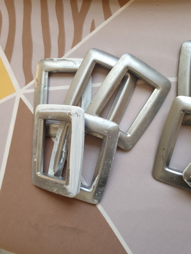 Copri prese grigio-argento