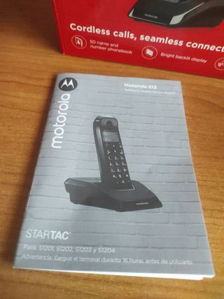 Teléfono inalámbrico Motorola