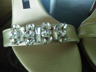 Sandalias joya doradas CUPLÉ T 40