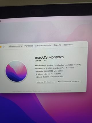 MacBook Pro Retina 15" (2015)