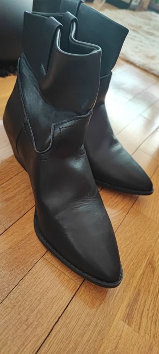 Bota campera chica caña corta negra n. 38