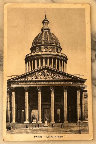 Tarjetas postales antiguas Paris, no circuladas