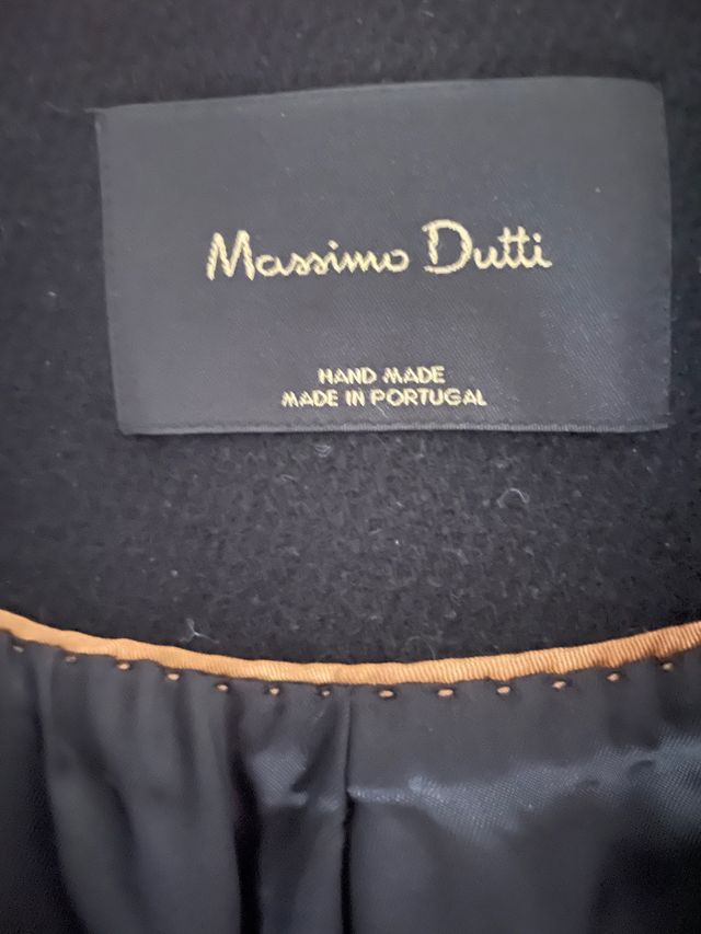 abrigo Massimo Dutti