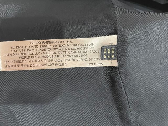 abrigo Massimo Dutti