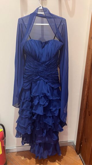 Vestido de fiesta palabra de honor