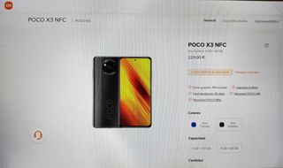 Xiaomi Poco X3 NFC negro fibra de carbono + Regalo