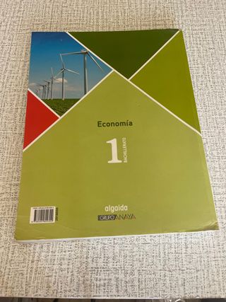 libro de economia 1 de bachiller algaida