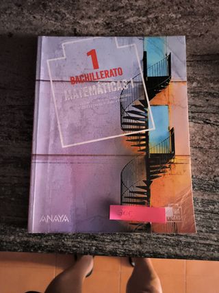 1°BACHILLERATO MATEMÁTICAS 1 ANAYA