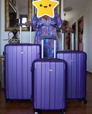 ¡Solo hacemos envios! 3 maletas rígidas 85€ Nuevas