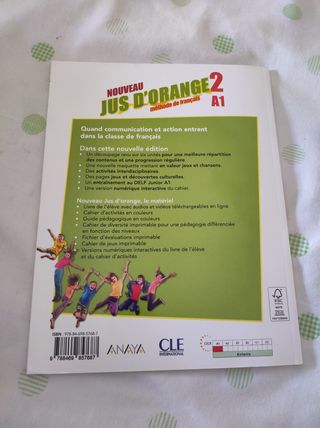 Libro de francés 5 primaria