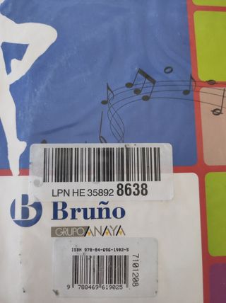 Libro de música de 5 primaria Bruno Anaya