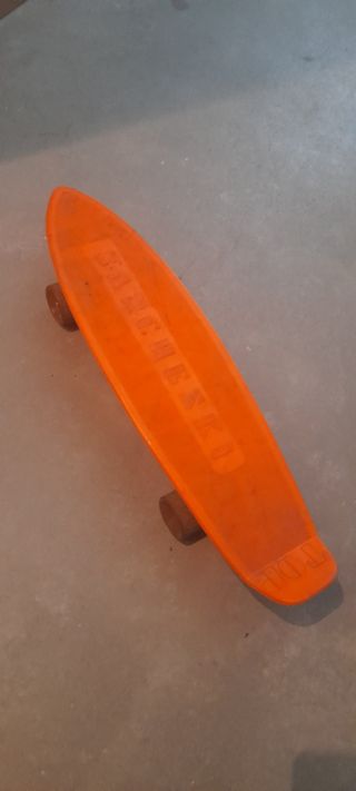 Monopatín Sancheski naranja