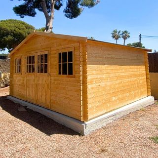 Casa de madera 20 m2 - TRATAMIENTO INCLUIDO