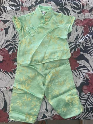 disfraz bebe chino - oriental