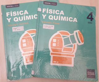 Libros física y química 4 ESO - Oxford
