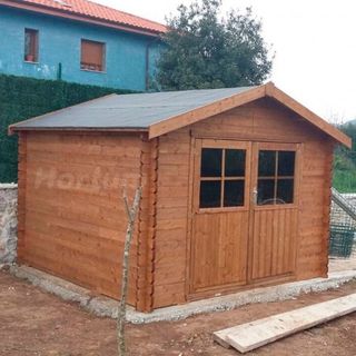 Caseta de madera tratada 3x3 m