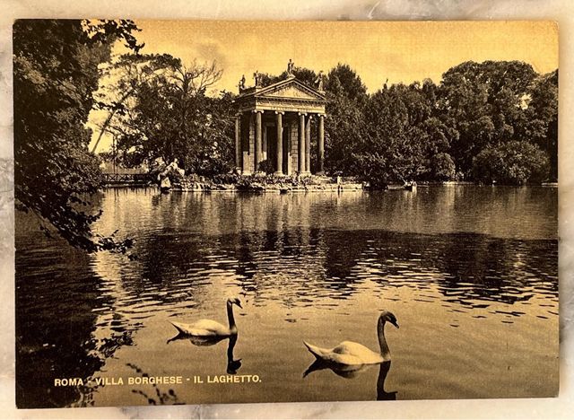 Tarjeta Postal antigua de Roma