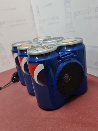 Radio Cassette Vintage Latas Pepsi