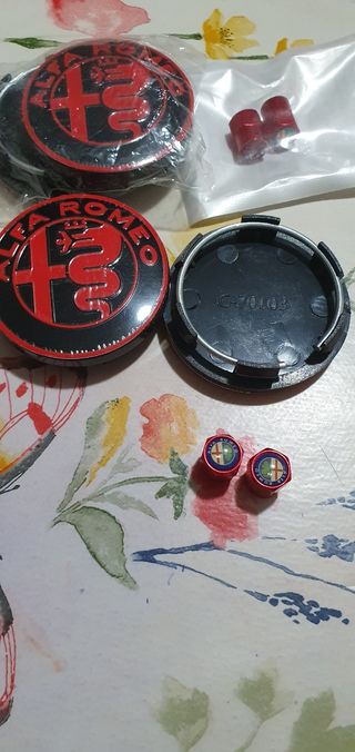 Embellecedor de ruedas y tapones