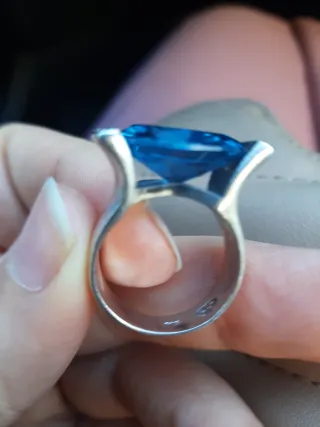Anillo de plata de ley