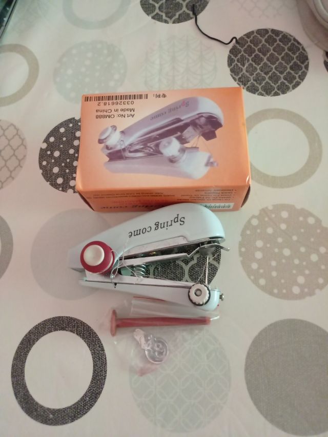 Mini cosedora maquina de coser portátil
