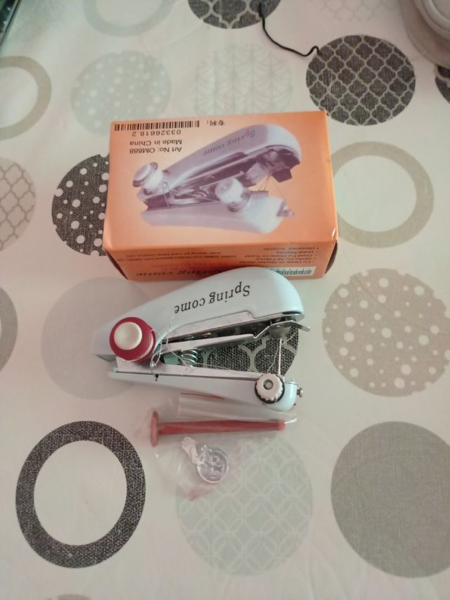 Mini cosedora maquina de coser portátil