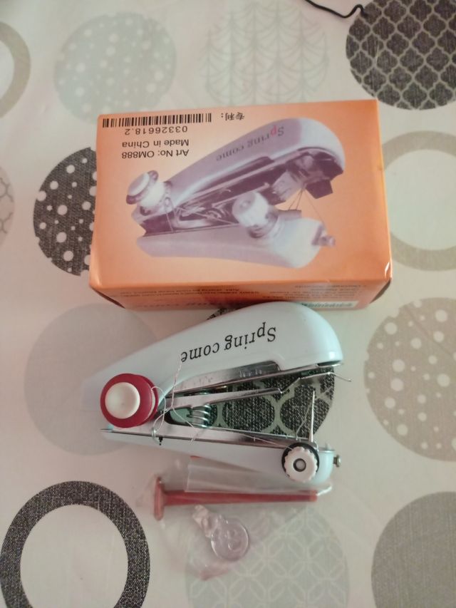 Mini cosedora maquina de coser portátil